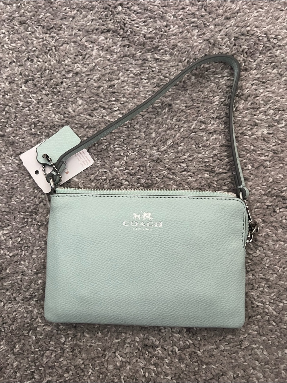 Coach small wristlet wallet NWT